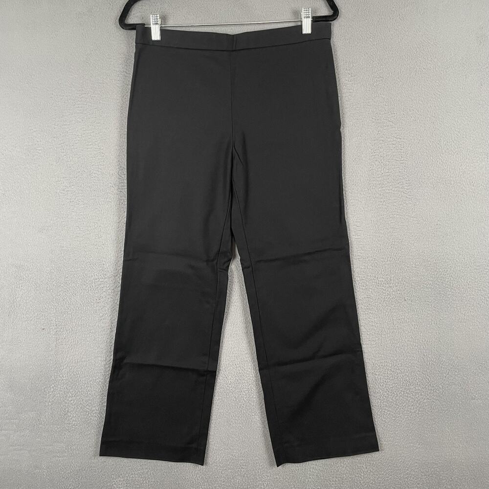 The Row Pants Womens 6 Straight Leg Stretch Flare Pull On Made in USA Elegant